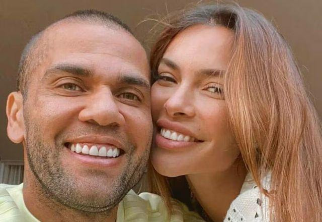 Daniel Alves e Joana Sanz