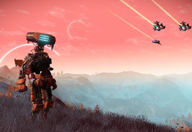 Imagem promocional da expedição Singularity de No Man's Sky