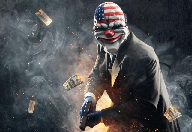 Imagem promocional de Payday 2