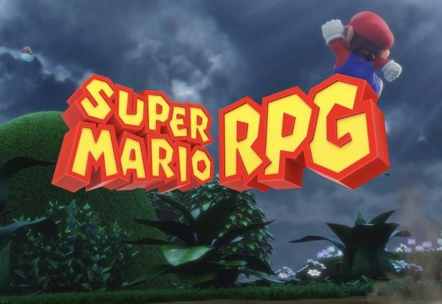 Imagem promocional do remake de Super Mario RPG