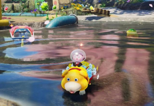 Imagem promocional de Pikmin 4