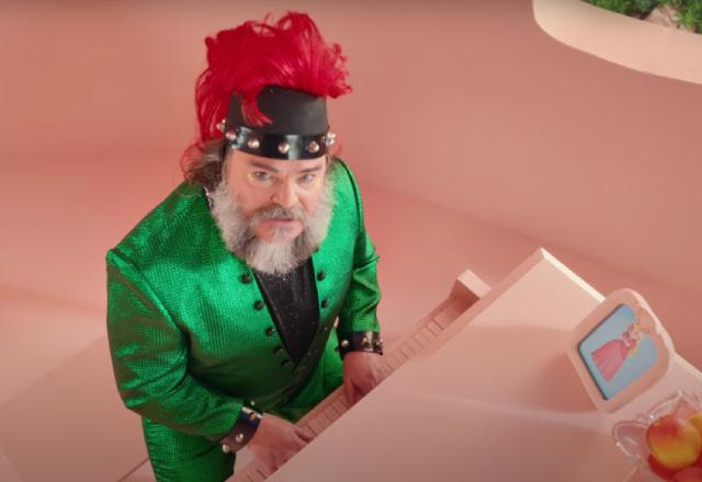 Imagem do clipe de Peaches feito por Jack Black
