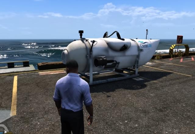 GTA V submarino