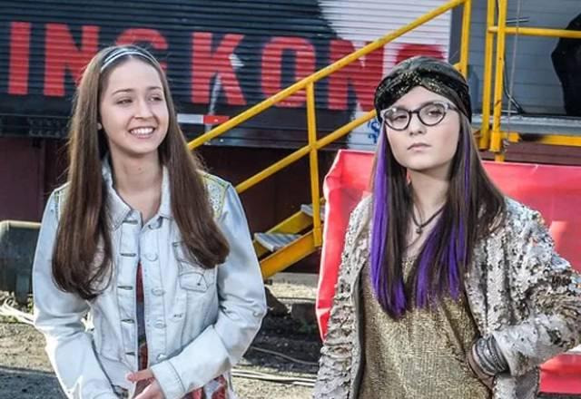 Mharessa e Larissa Manoela em Cúmplices de um Resgate