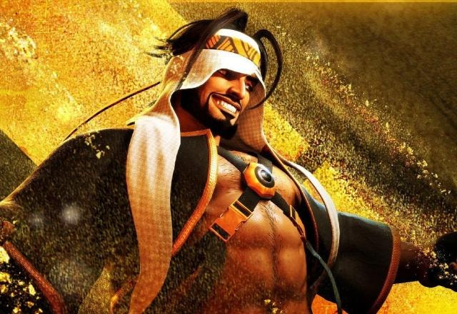 Imagem promocional de Rashid em Street Fighter 6