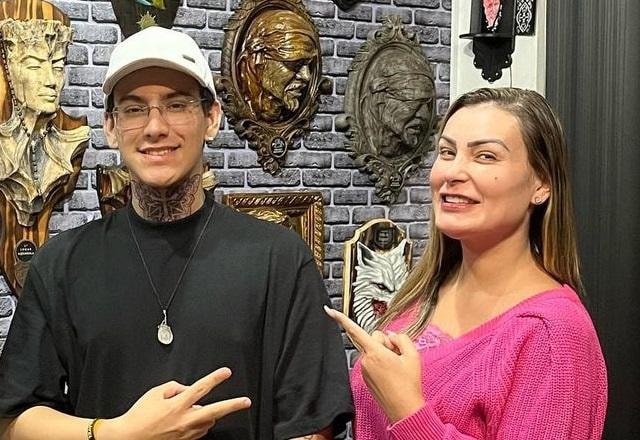 Andressa Urach e Arthur Urach
