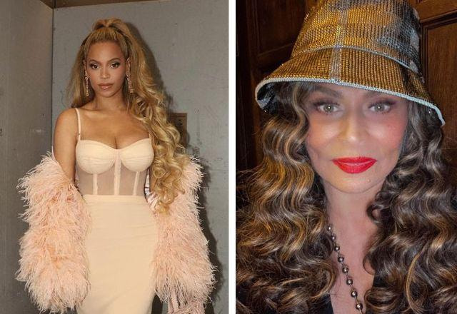 Beyonce e mãe