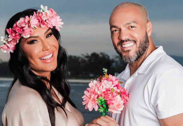 Belo e Gracyanne Barbosa juntos