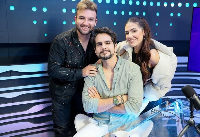 Ciro Sales, Ana Zimerman e Nicholas Torres no Queijo com Goiabada
