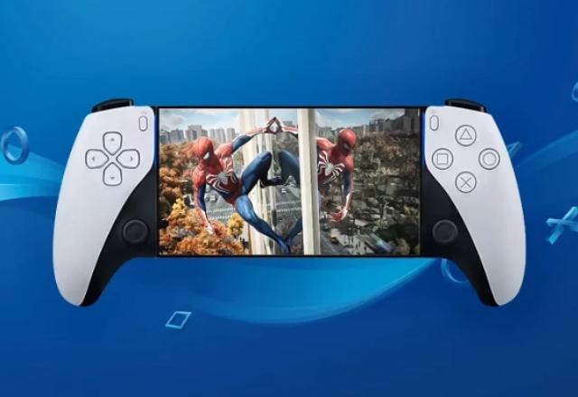 Imagem promocional do Project Q, console portátil da PlayStation