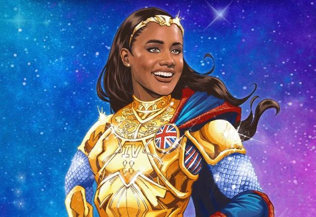 Imagem promocional de Alex Scott, primeira mulher a figurar em uma carta especial do Ultimate Team