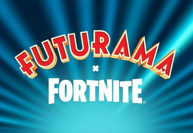 Imagem promocional da colaboração entre Fortnite e Futurama