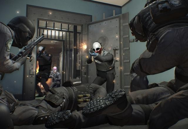 Imagem promocional de Payday 2