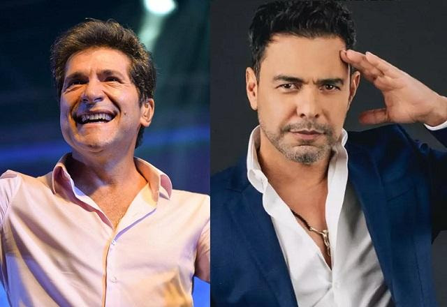 Montagem de Daniel e Zezé Di Camargo e Luciano