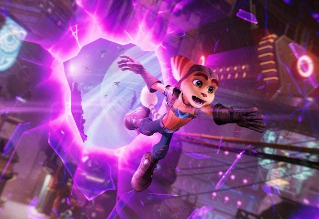 Imagem promocional de Ratchet & Clank: Rift Apart