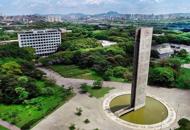 Foto aérea da USP