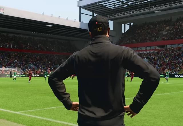 Imagem promocional do Modo Carreira em EA SPORTS FC 24