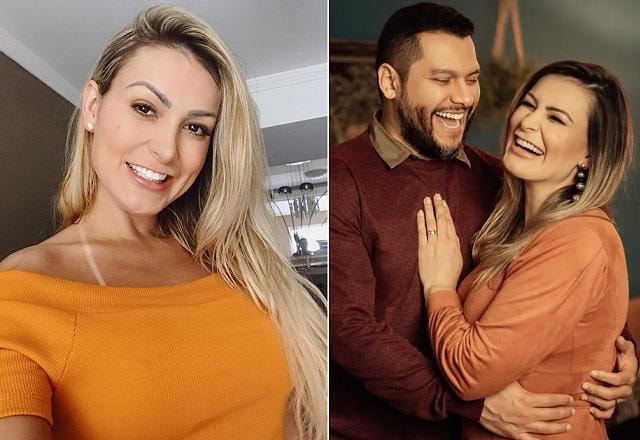 Andressa Urach e Thiago Lopes