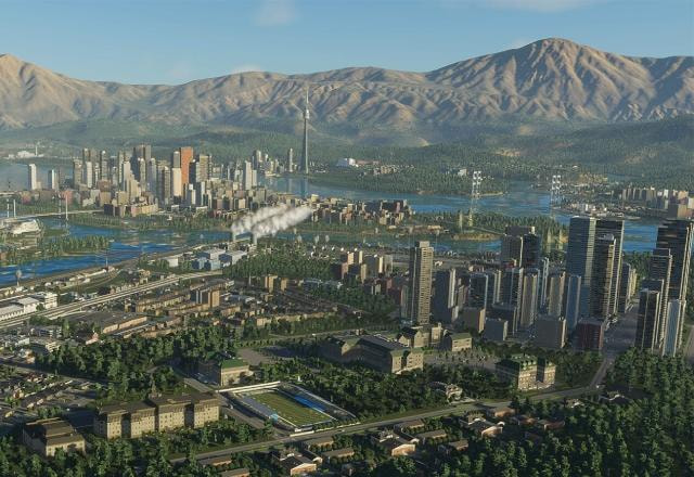 Imagem promocional de Cities: Skylines II