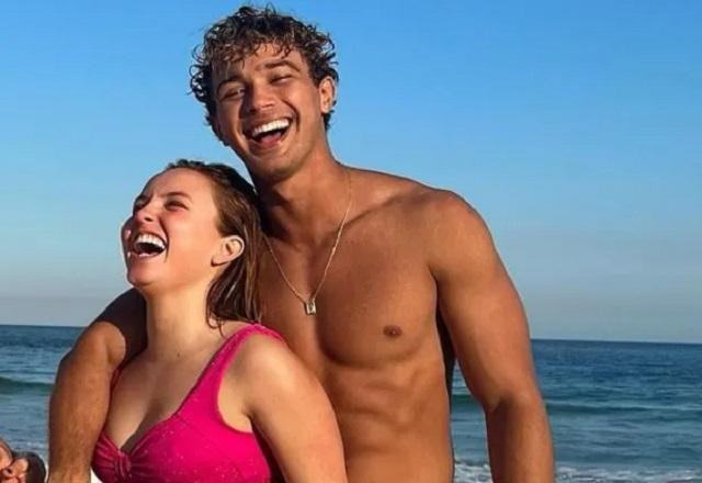 André Luiz Frambach e Larissa Manoela