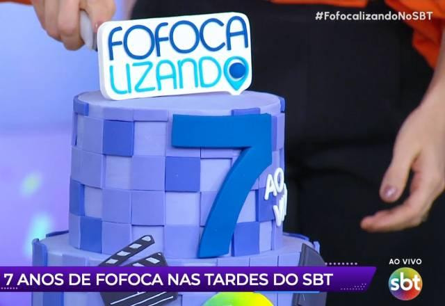 Bolo de sete anos do Fofocalizando