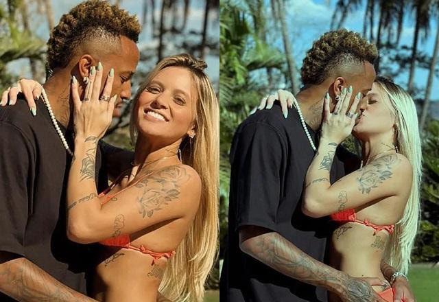 Cássia Lourenço e Éder Militão