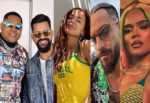 Kevin O Chris, Dennis DJ, Anitta, Maluma e Karol G