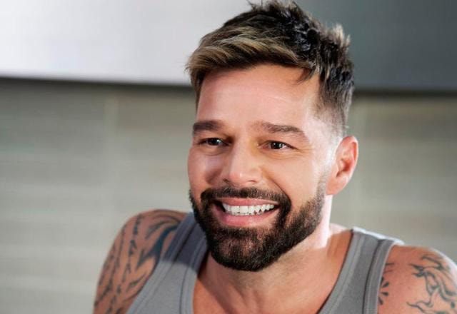 O cantor Ricky Martin