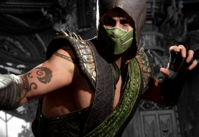 Imagem promocional de Reptile em Mortal Kombat 1