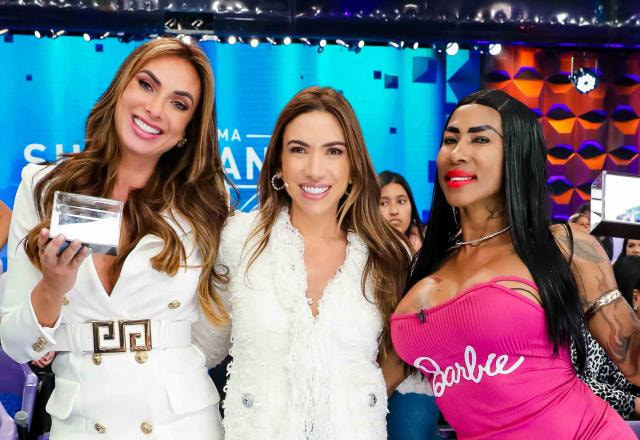 Patricia Abravanel, Nicole Bahls e Inês Brasil