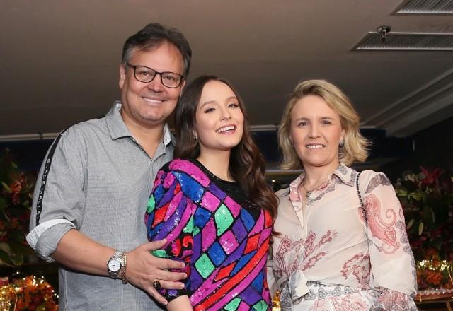 Gilberto Elias, Larissa Manoela e Silvana Taques