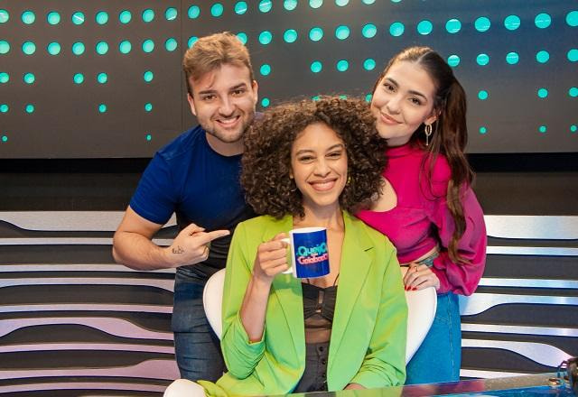 Thamiris Mandú, Ana Zimerman e Nicholas Torres no Queijo com Goiabada