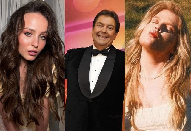 Larissa Manoela, Faustão, Luisa Sonza