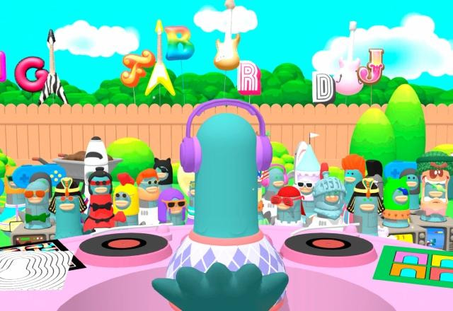 Imagem promocional de Headbangers Rhytm Royale