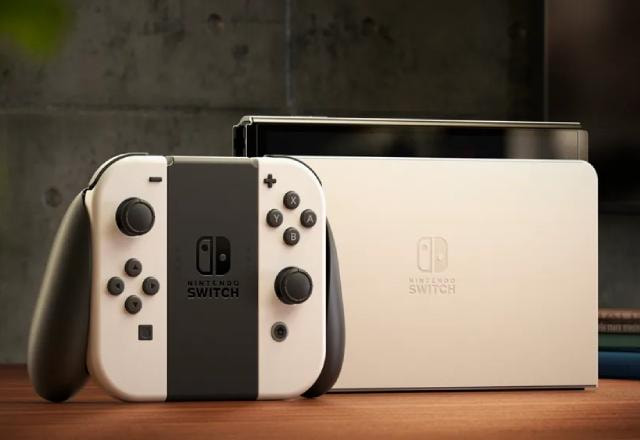 Imagem promocional de Nintendo Switch OLED