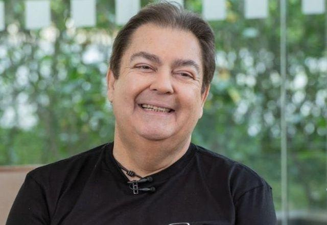 O apresentador Fausto Silva