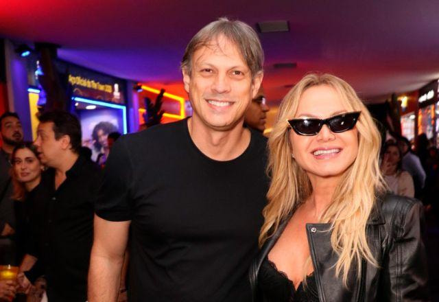 Eliana e o marido, Adriano Ricco