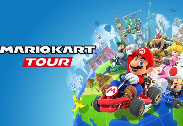 Imagem promocional de Mario Kart Tour