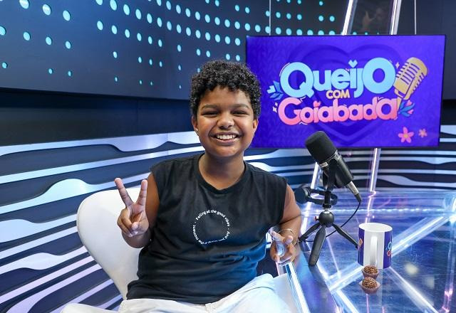 Lukas Cabral, Ana Zimerman e Nicholas Torres no Queijo com Goiabada