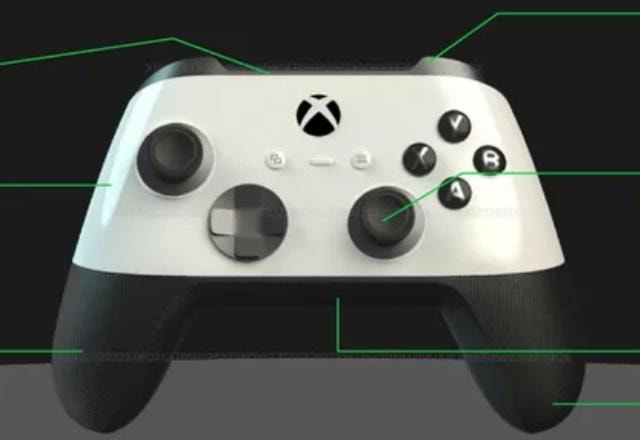 Imagem do Sebile, projeto de controle da Xbox