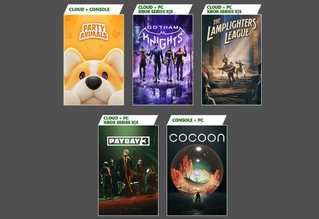 Imagem promocional dos jogos de Xbox Game Pass de setembro de 2023