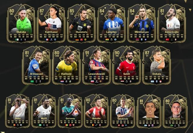 Imagem promocional do TOTW 1 de EA SPORTS FC 24