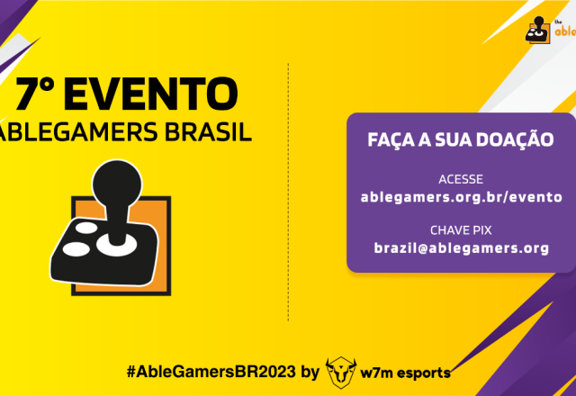 Logo do evento AbleGamers