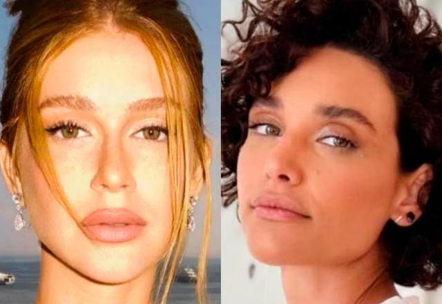 Marina Ruy Barbosa e Débora Nascimento lado a lado