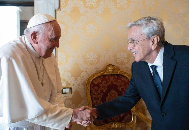 Caetano Veloso e o Papa Francisco