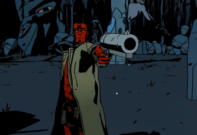 Imagem promocional de Hellboy Web of Wyrd