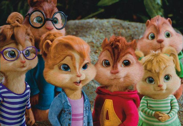 Imagem do filme Alvin e os Esquilos 3