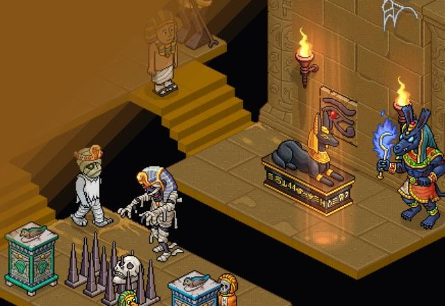 Imagem promocional do Habboween 2023