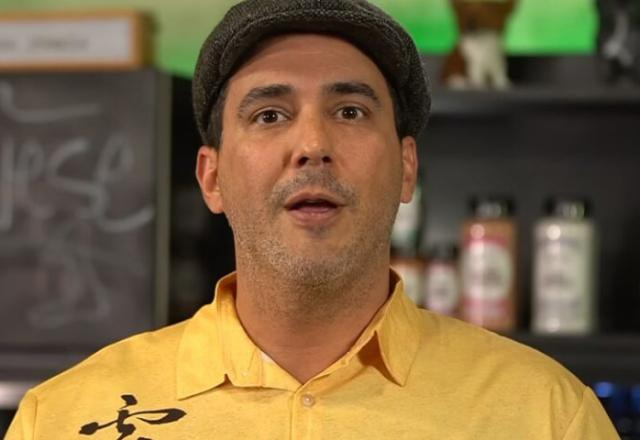 O apresentador André Marques