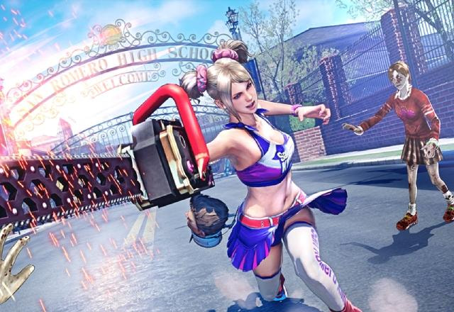 Imagem promocional de Lollipop Chainsaw